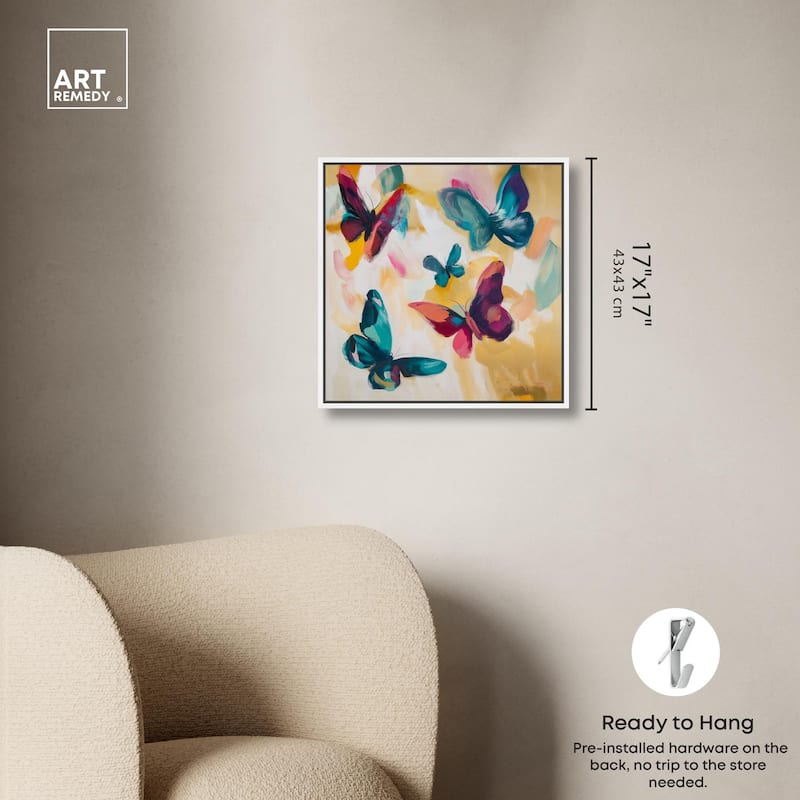 Wings in Waltz I Canvas by Art Remedy