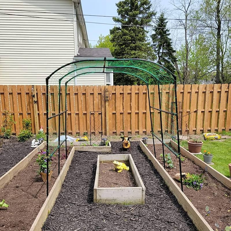 DoCred Garden Trellis for Climbing Plants, Outdoor Metal Trellis
