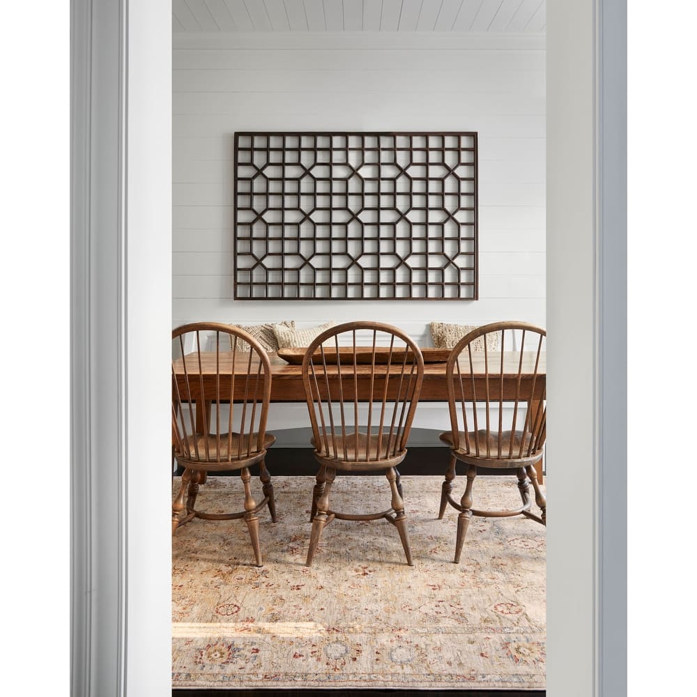 Livabliss Transitional Mona Lisa Medallion Area Rug