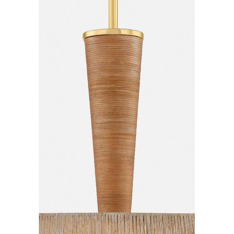 Hudson Valley Lighting CB9530 George 3 Light 30" Wide Pendant with