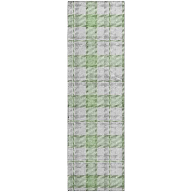 Premium Washable Super Soft Plaid Mayfield Rug