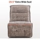 preview thumbnail 33 of 33, MCombo Armless Power Recliner Chair with USB Ports, 3.5" Wall Clearance Electric Reclining Sofa Chair for Living Room, ALR01