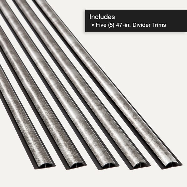 Fasade® Traditional 1 18 x 24 Galvanized Steel Vinyl Backsplash Tile - 5 Pack at Fasade® Traditional 1 18 x 24 Galvanized Steel Vinyl Backsplash Tile - 5 Pack at
