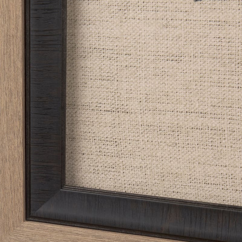 Creamy Tapestry I Framed Art Print