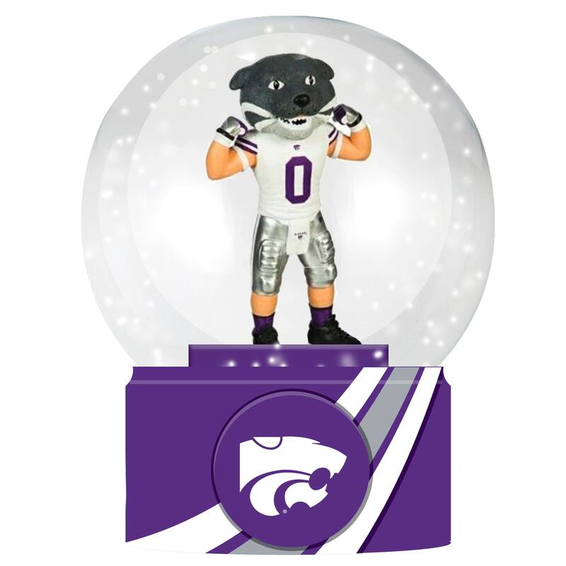 Kansas State University 5 in. Glass Tabletop Snow Globe