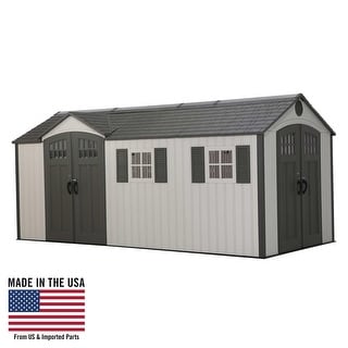 Lifetime 17.5 FT x 8 FT Outdoor Storage Shed