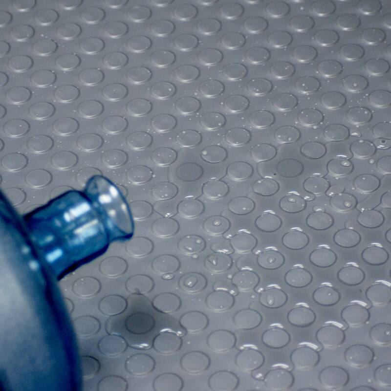 Rubber-Cal Coin-Pattern Thermoplastic Flooring