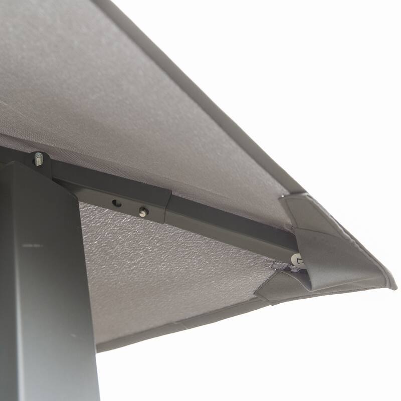 Outsunny 10x10-foot Steel Soft Top Canopy Gazebo