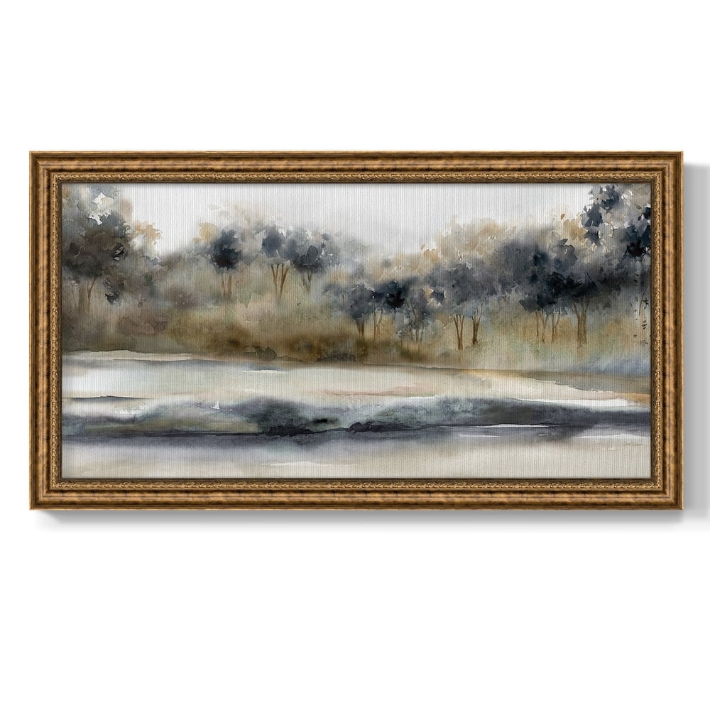 Silent River Premium Framed Canvas- Ready to Hang