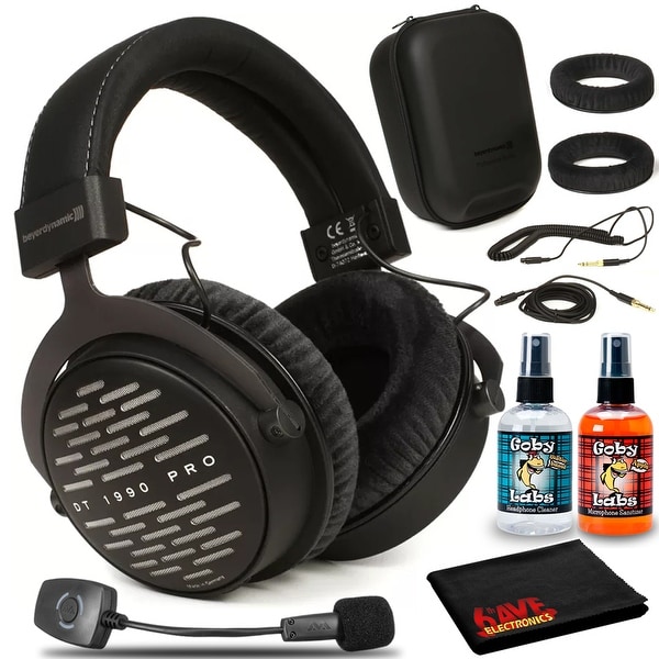 Beyerdynamic DT 1990 Pro Headphones Kit with Antlion Audio ModMic. Opens flyout.