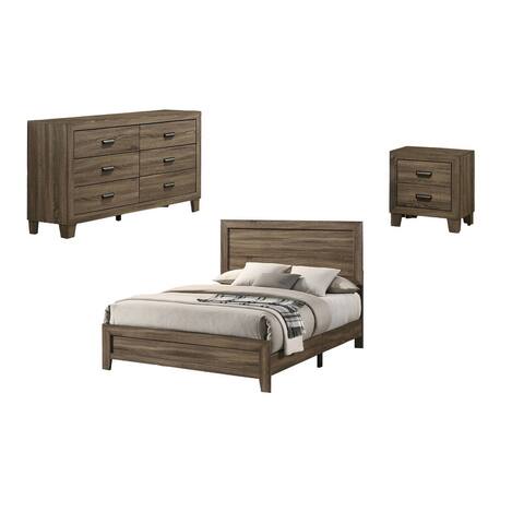 Best Quality Furniture Donna 3 Piece Bedroom Set