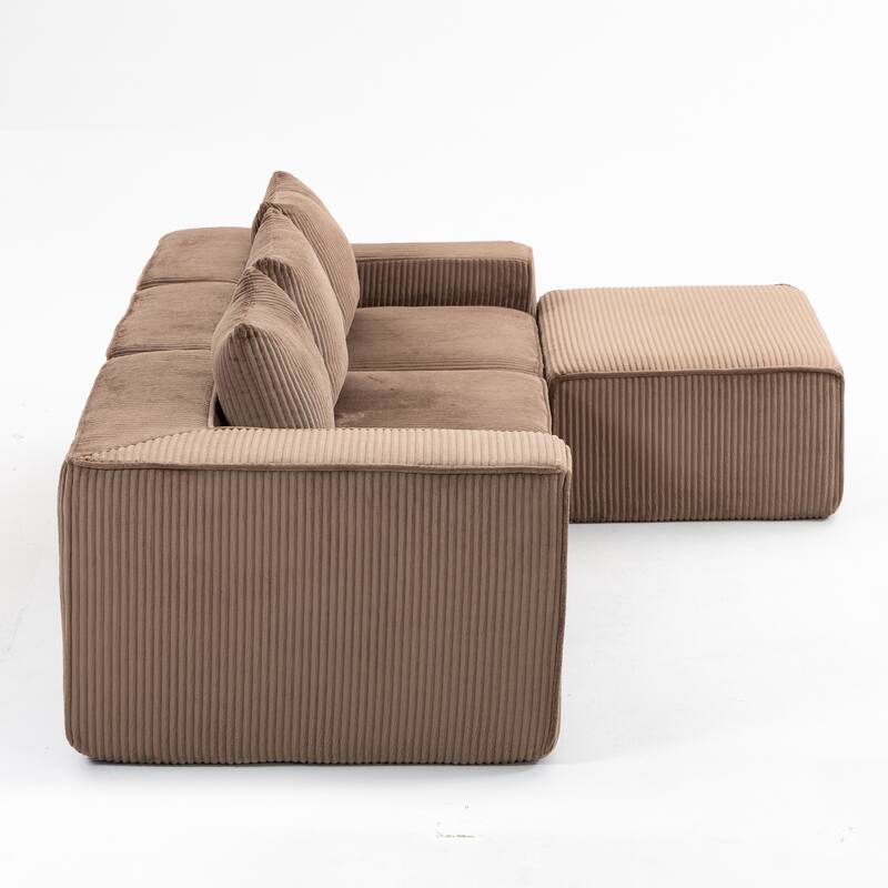 Multi Person Modular Compression Sofa That Can Be Freely Combined