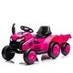 preview thumbnail 26 of 98, 12V Kids Electric Tractor with Safety Belt, Bluetooth, and Music