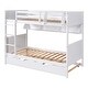 preview thumbnail 6 of 6, Playful Twin Bunk Bed with Bookshelf and Trundle