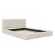 preview thumbnail 6 of 11, Queen Bed Velvet Upholstered Bed with Tufted Headboard
