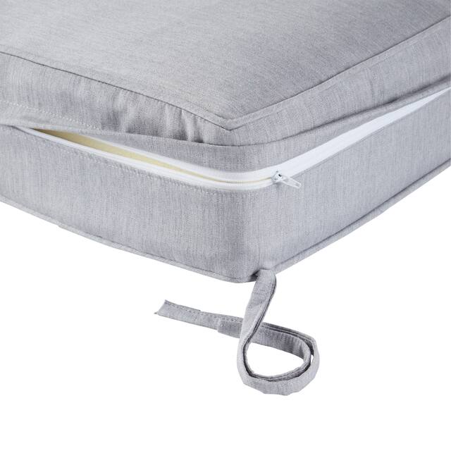 Deltaville Sunbrella Deep Seat Outdoor Cushion Set by Havenside Home