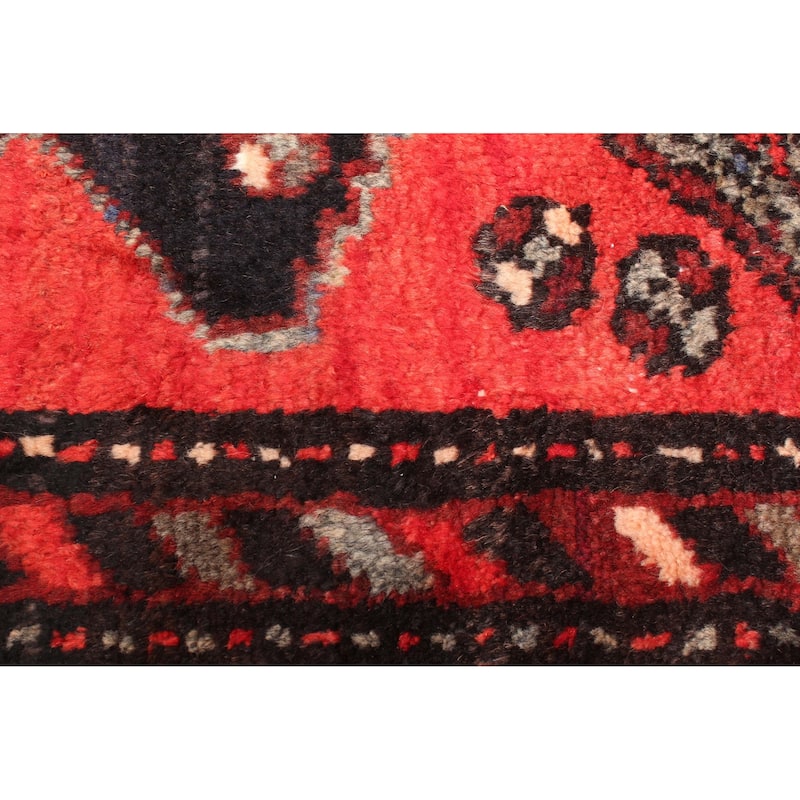 ECARPETGALLERY Hand-knotted Konya Anatolian Navy Wool Rug - 4'2 x 6'8