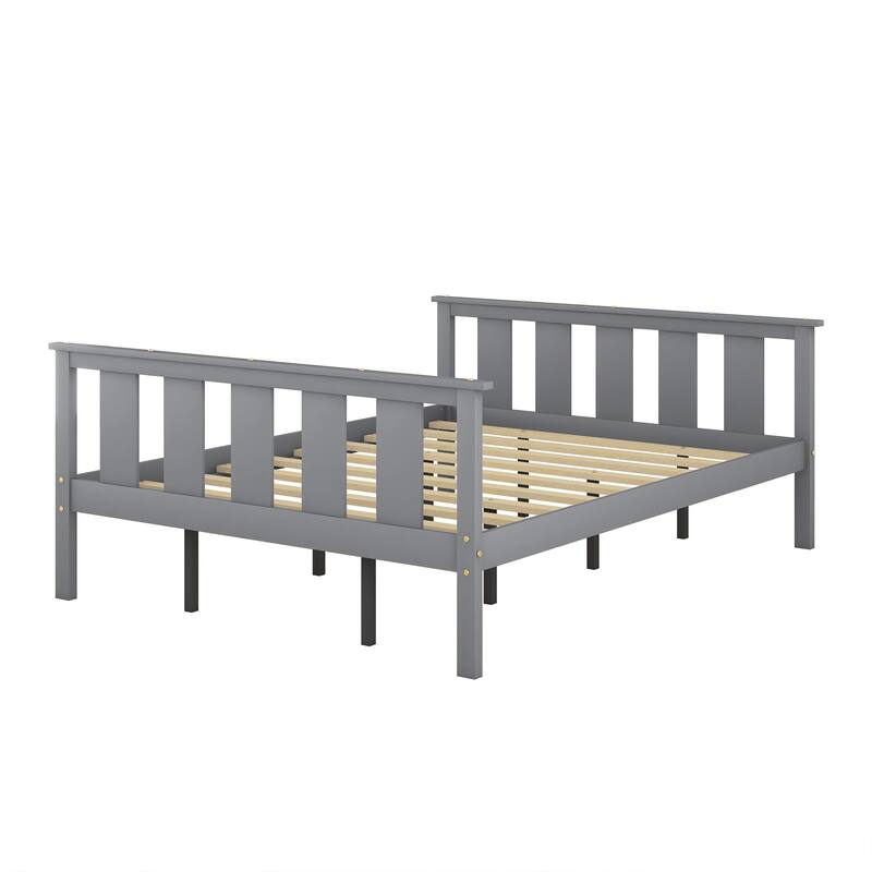 Wood Platform Bed