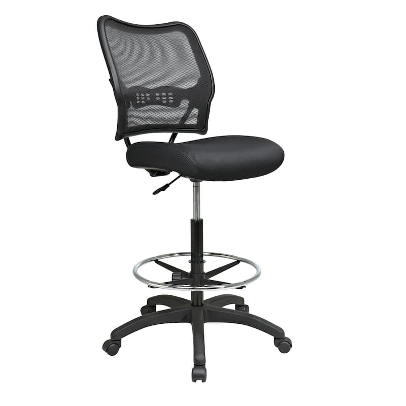 Deluxe Back Drafting Chair - Black