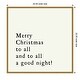 preview thumbnail 4 of 7, Merry Christmas To All by Amanti Art Portfolio Framed Canvas Wall Art
