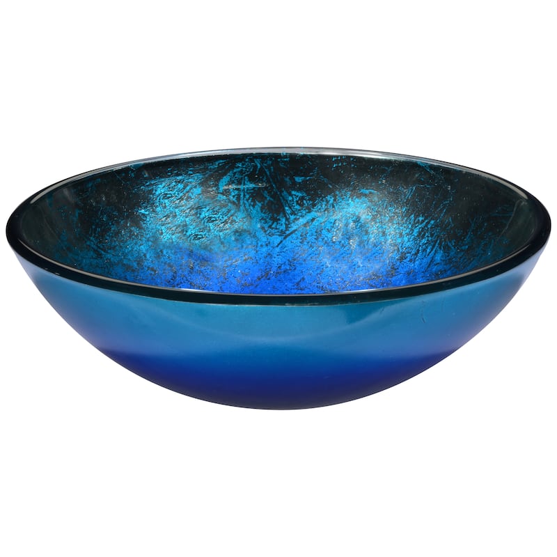 Chilasa Series Vessel Sink in Blue