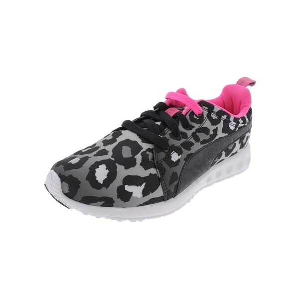 animal print athletic shoes