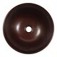 preview thumbnail 3 of 12, Hubble Copper 14" Round Vessel Bath Sink with Ashfield Vessel Faucet Kit