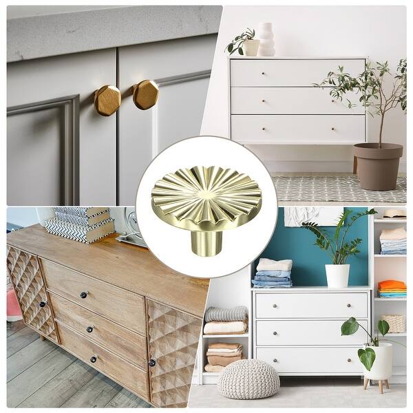 Brushed Cabinet Knobs Handles for Dresser Drawers/Office Decorative/Kitchen  Bathroom Door - Bed Bath & Beyond - 43472078
