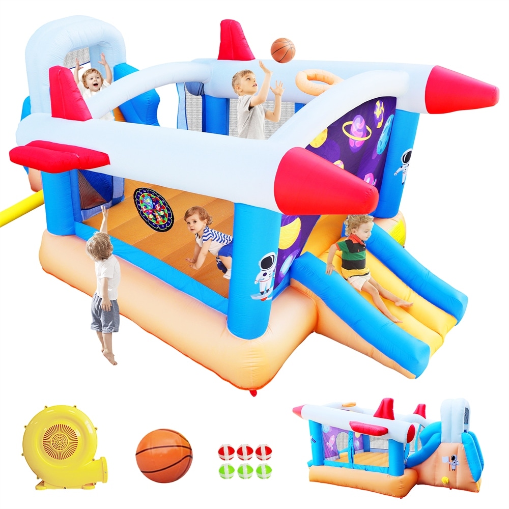 Inflatable bouncer slide cheap