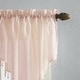 preview thumbnail 59 of 73, No. 918 Erica Crushed Voile Ascot Beaded Sheer Rod Pocket 1-Piece Curtain Valance