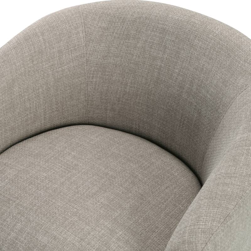 Wyatt 27.5" Textured Accent Chair - Light Brown Finish Solid Wood Legs