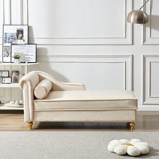 Chaise Lounge Storage Chair, Recliner Couch For Living Room Bedroom ...