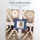 preview thumbnail 92 of 158, Indigo Hill by HiEnd Accents Campfire Sherpa Fleece Throw, 1PC or 3PC