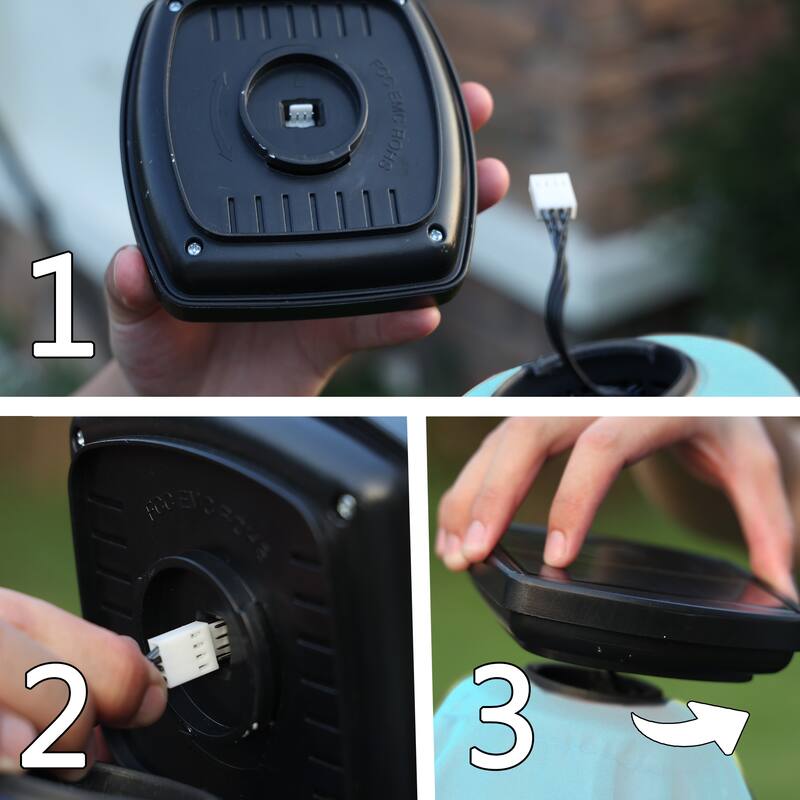 Autlaycil 13 ft Patio Umbrella with Crank For Outdoor Umbrella Base Included