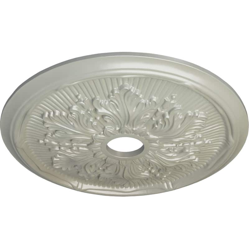 23 3/4"OD x 3 5/8"ID x 1 7/8"P Luton Leaf Ceiling Medallion