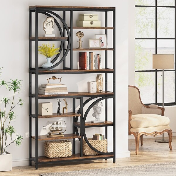Industrial look shelving unit discount