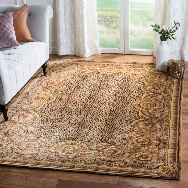 SAFAVIEH Couture Hand-knotted Florence Heliodora Traditional Oriental Wool Rug