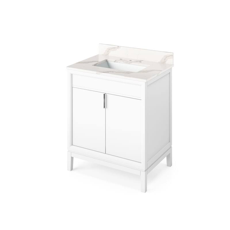 Jeffrey Alexander VKITTHE30R-QUARTZ Theodora II 30" Free Standing