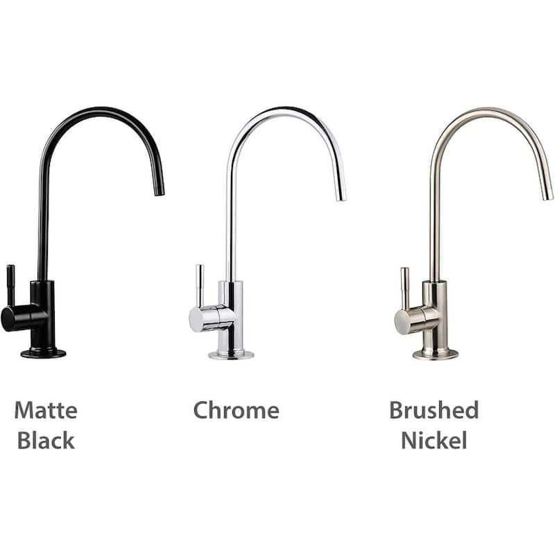 Dyconn Faucet Drinking Water Faucet for RO Filtration System Single 1/4 Connector No Air Gap