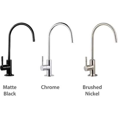 Dyconn Faucet Drinking Water Faucet for RO Filtration System Single 1/4 Connector No Air Gap