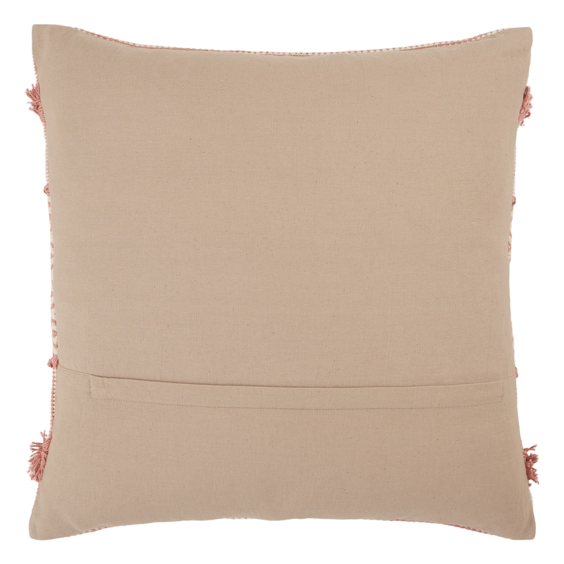 Imena Pink/ Cream Trellis Throw Pillow