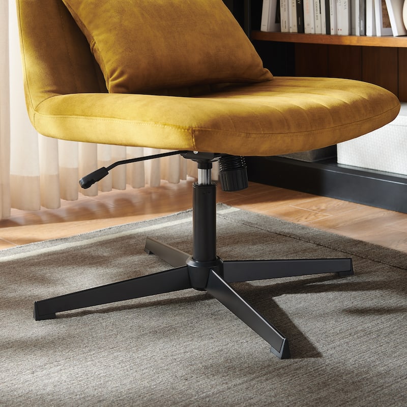 Art Leon Swivel and Adjustable Accent Chair with Ottoman