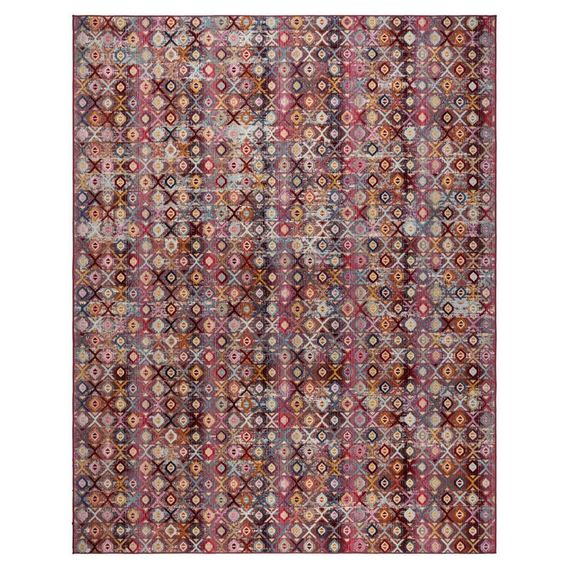 Gertmenian Caravan Modern Moroccan Bohemian UV Protected Polypropylene Woven Indoor/ Outdoor Area Rug Collection