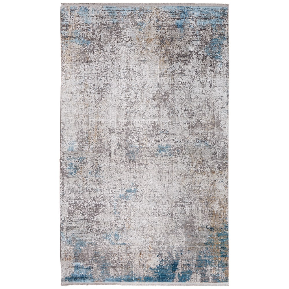 Grand Bazaar Lindstra Machine Made Abstract Modern Area Rug