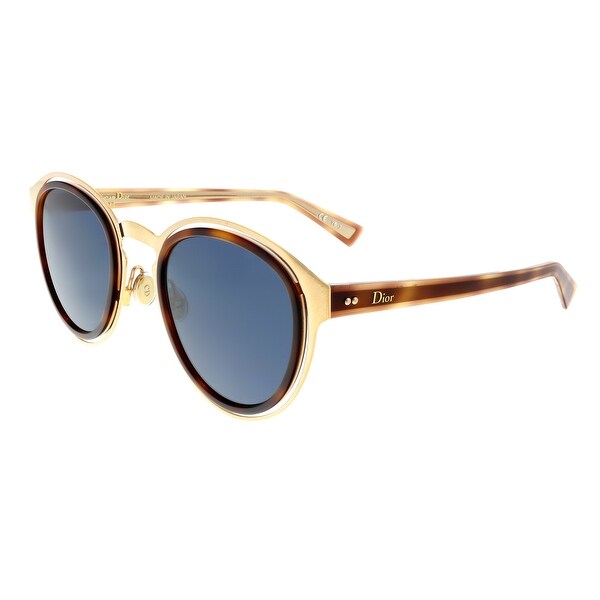 dior obscure titanium round sunglasses