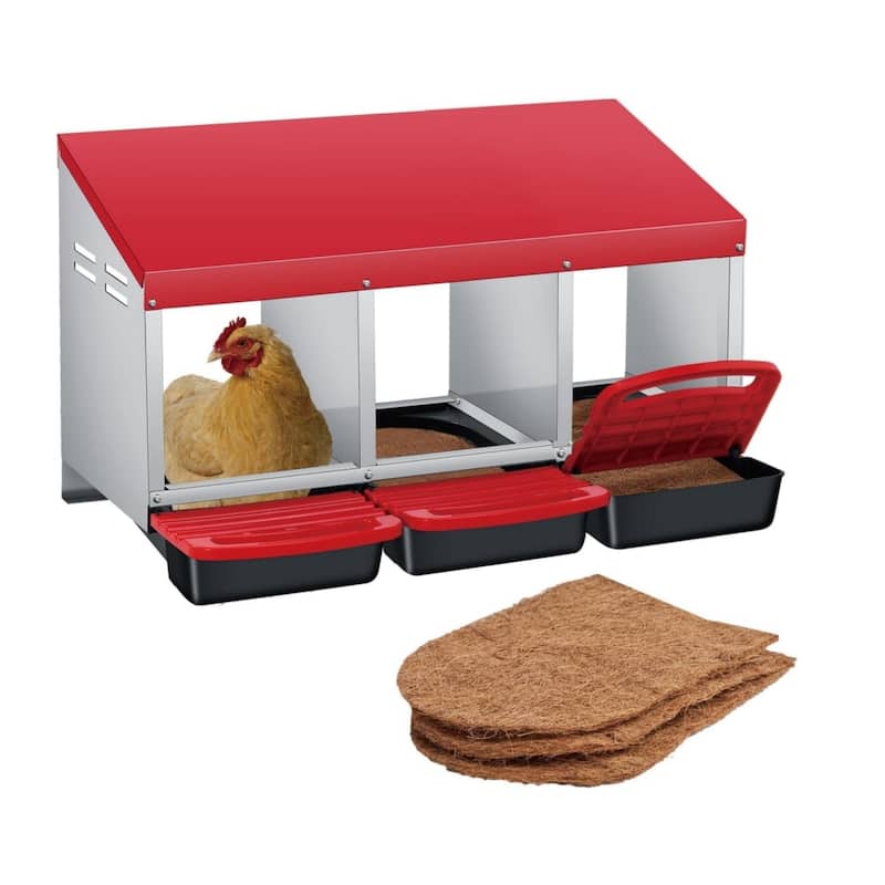 3 Hole Chicken Nesting Boxes - No Legs