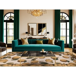 Ginza Six Washable Quince Fruits Area Rug - Bed Bath & Beyond - 42613171