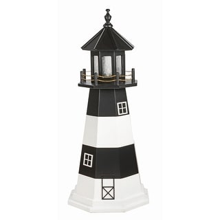 Bodie Island Replica Hybrid Poly and Wood Lighthouse - Bed Bath ...