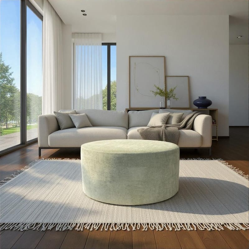 Komodo Sage Universal 36 Round Ottoman