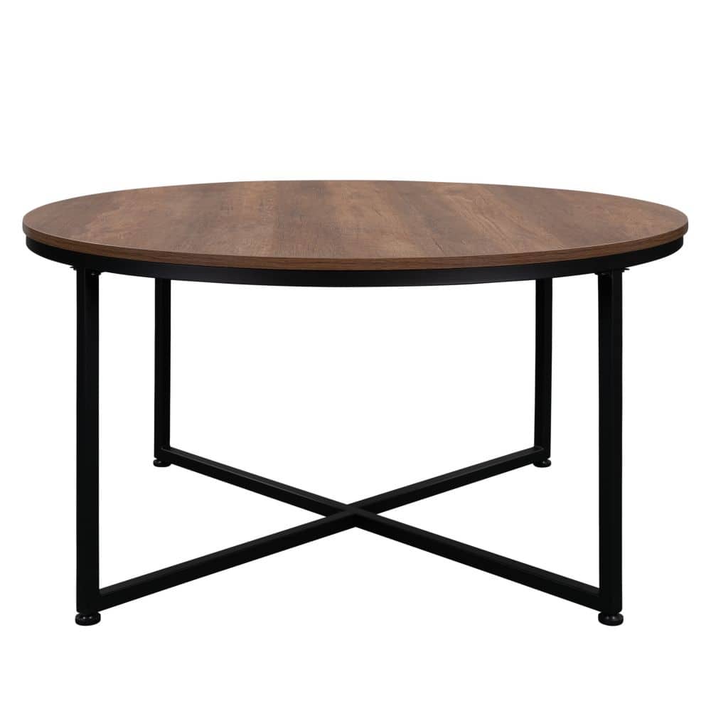 Modern Round Metal Coffee Table